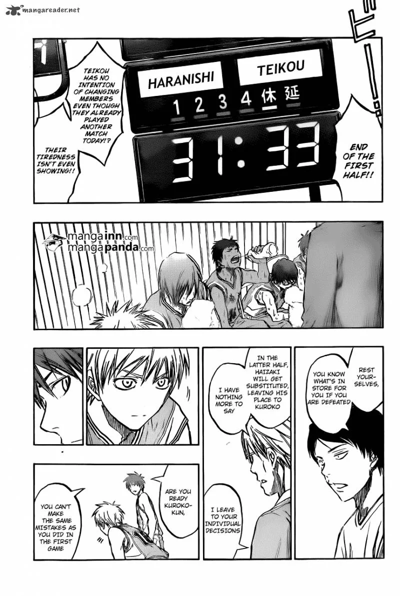 Kuroko no Basket Chapter 209 page 13