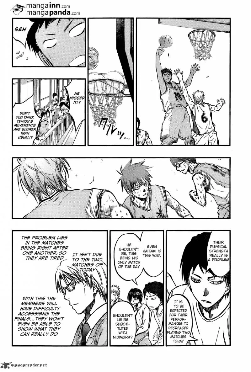 Kuroko no Basket Chapter 209 page 12