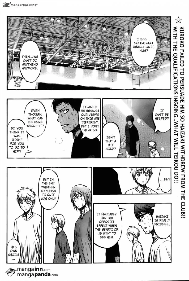 Kuroko no Basket Chapter 212 page 2