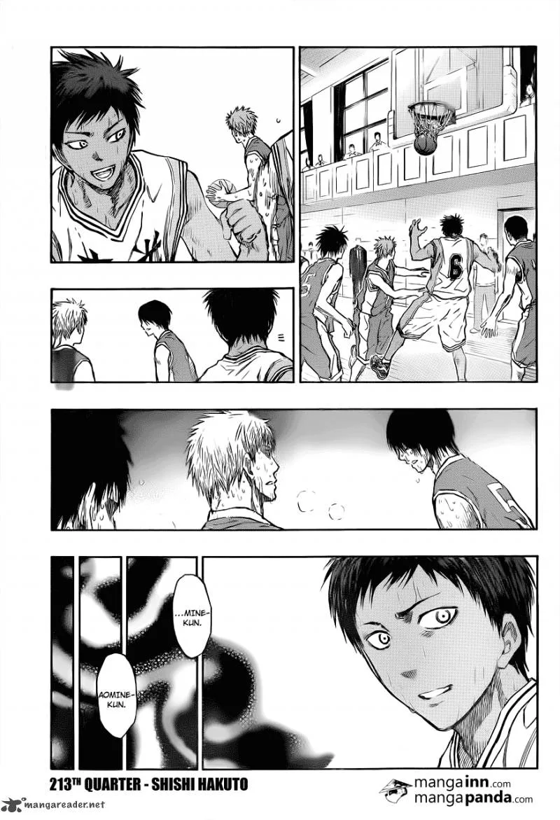 Kuroko no Basket Chapter 213 page 3