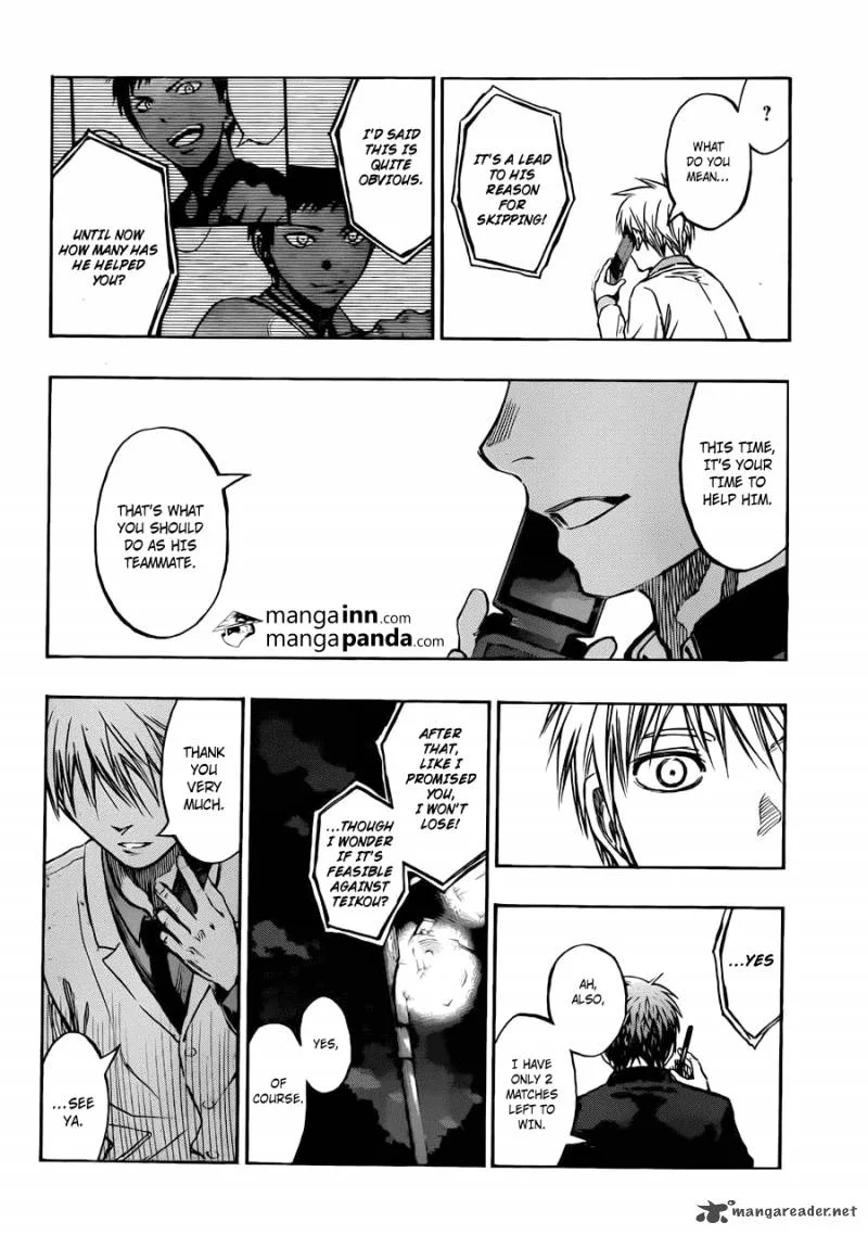 Kuroko no Basket Chapter 214 page 10