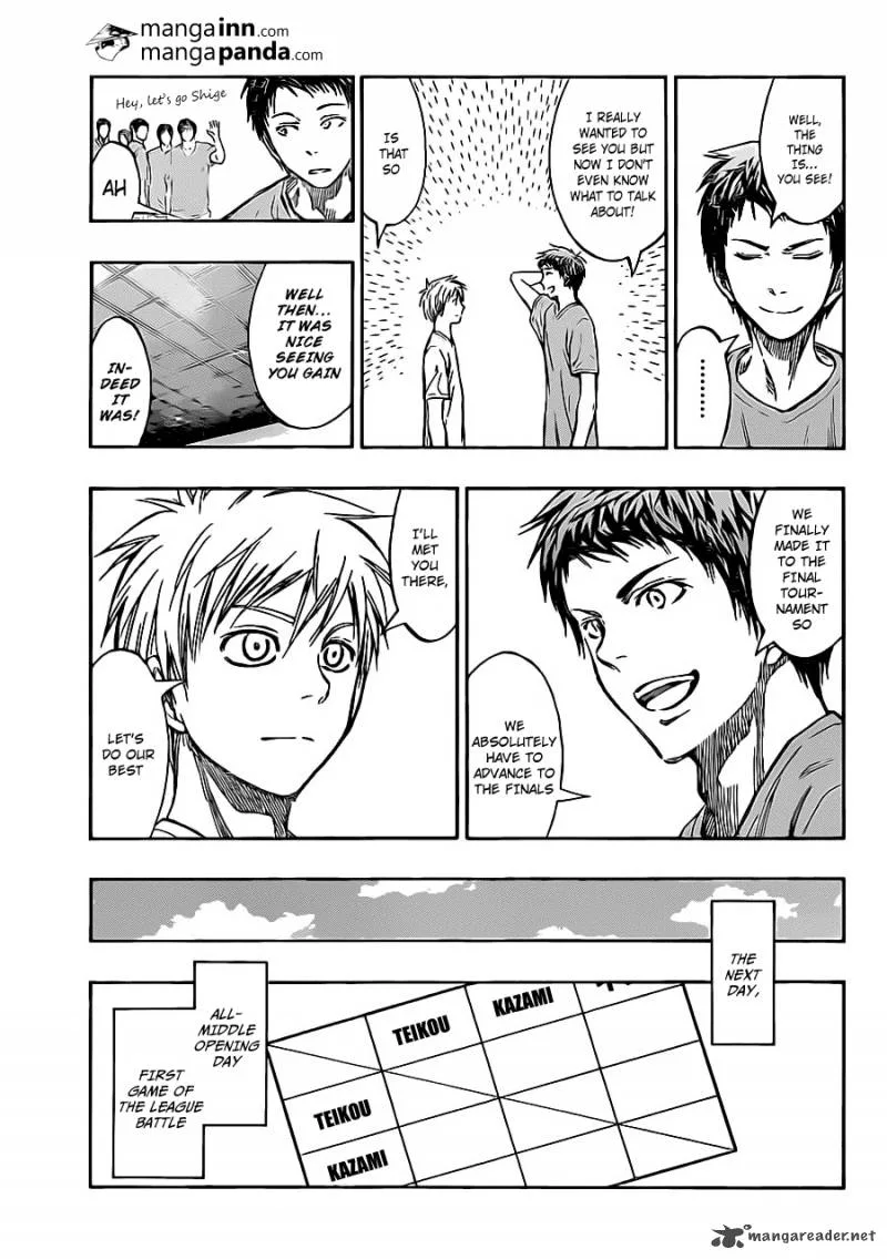 Kuroko no Basket Chapter 215 page 11