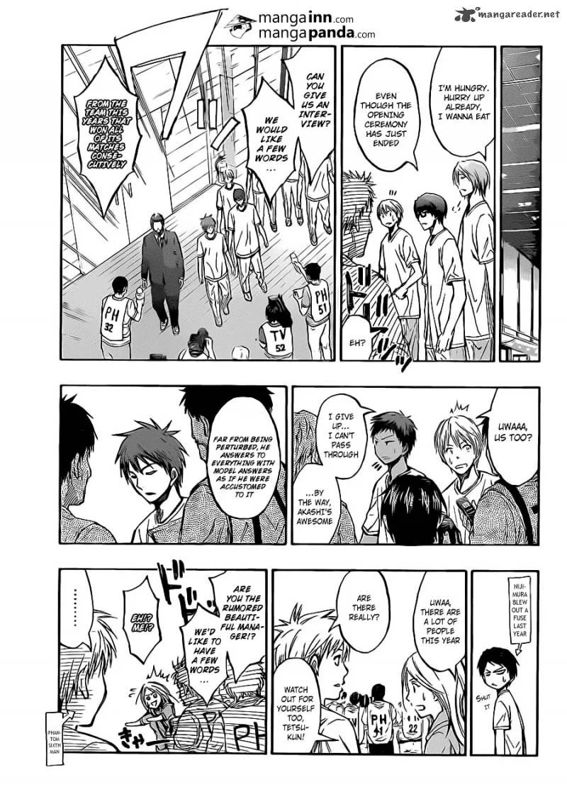 Kuroko no Basket Chapter 215 page 9