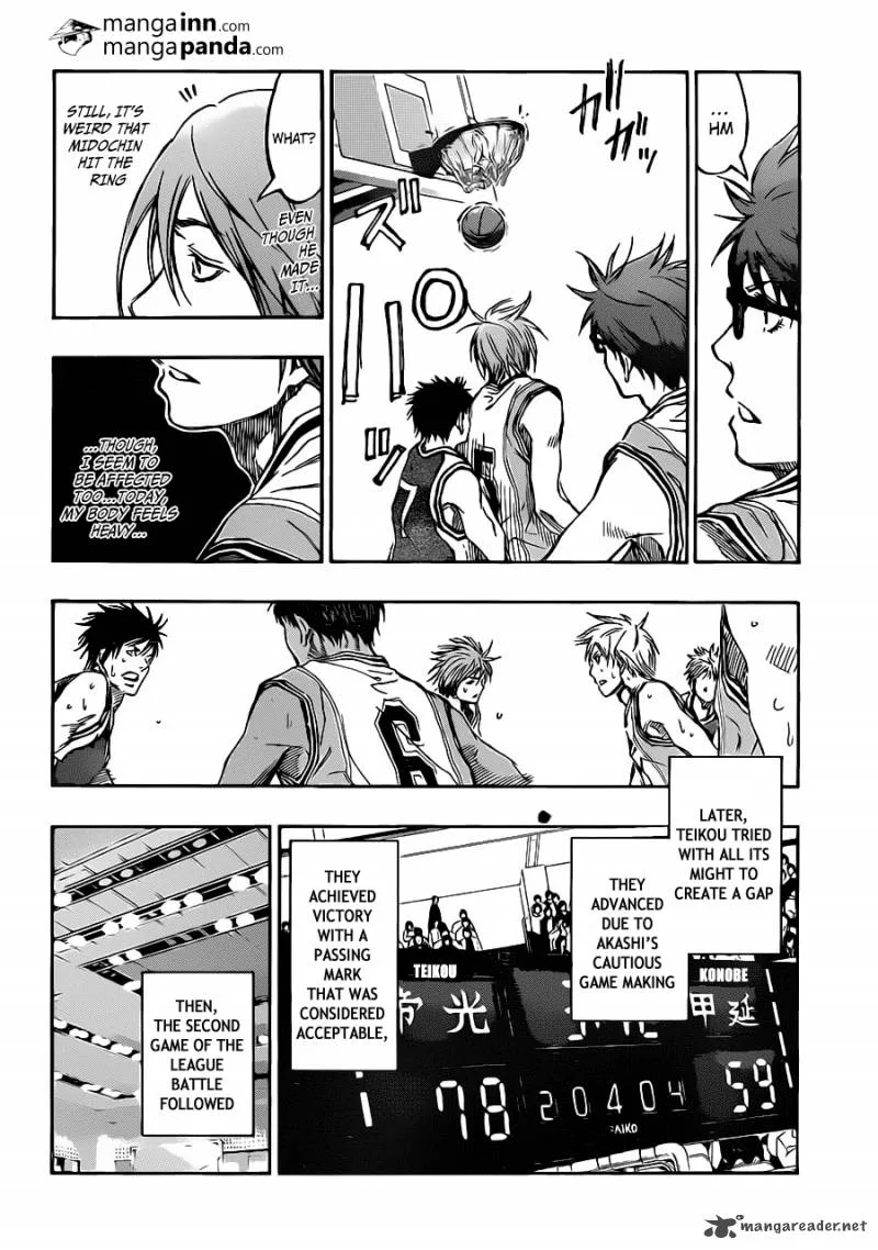 Kuroko no Basket Chapter 215 page 16