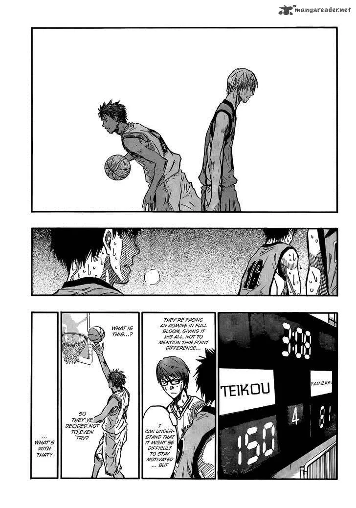 Kuroko no Basket Chapter 216 page 9