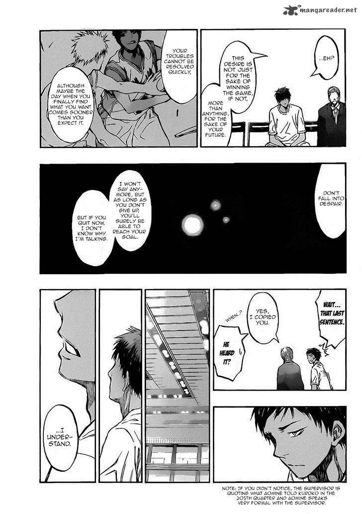 Kuroko no Basket Chapter 217 page 16