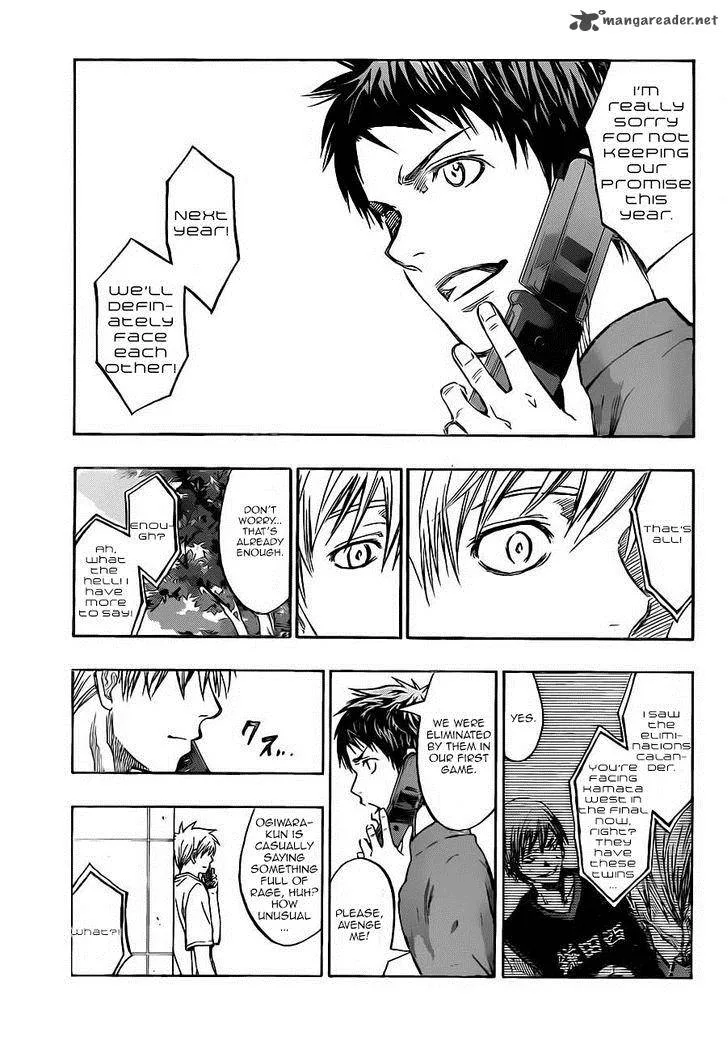 Kuroko no Basket Chapter 217 page 18