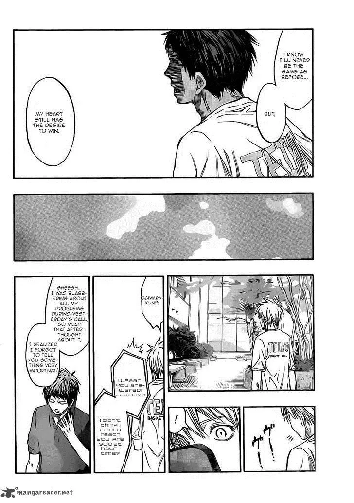 Kuroko no Basket Chapter 217 page 17