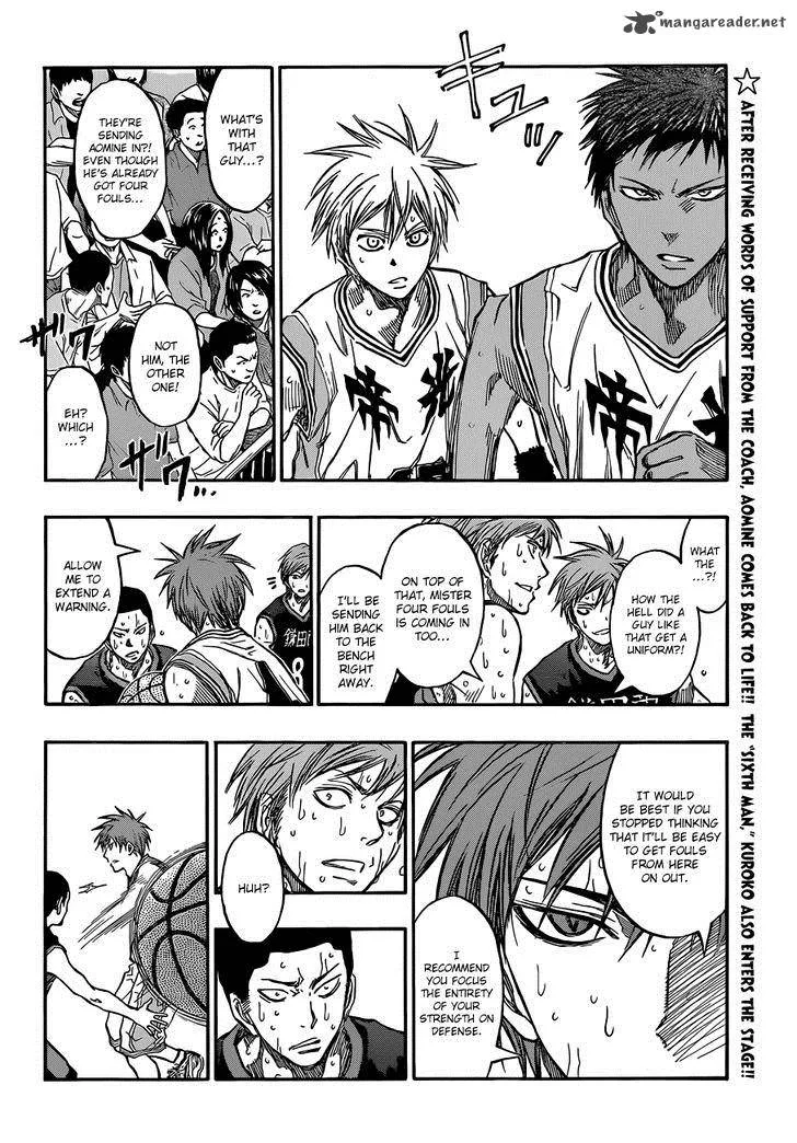 Kuroko no Basket Chapter 218 page 4