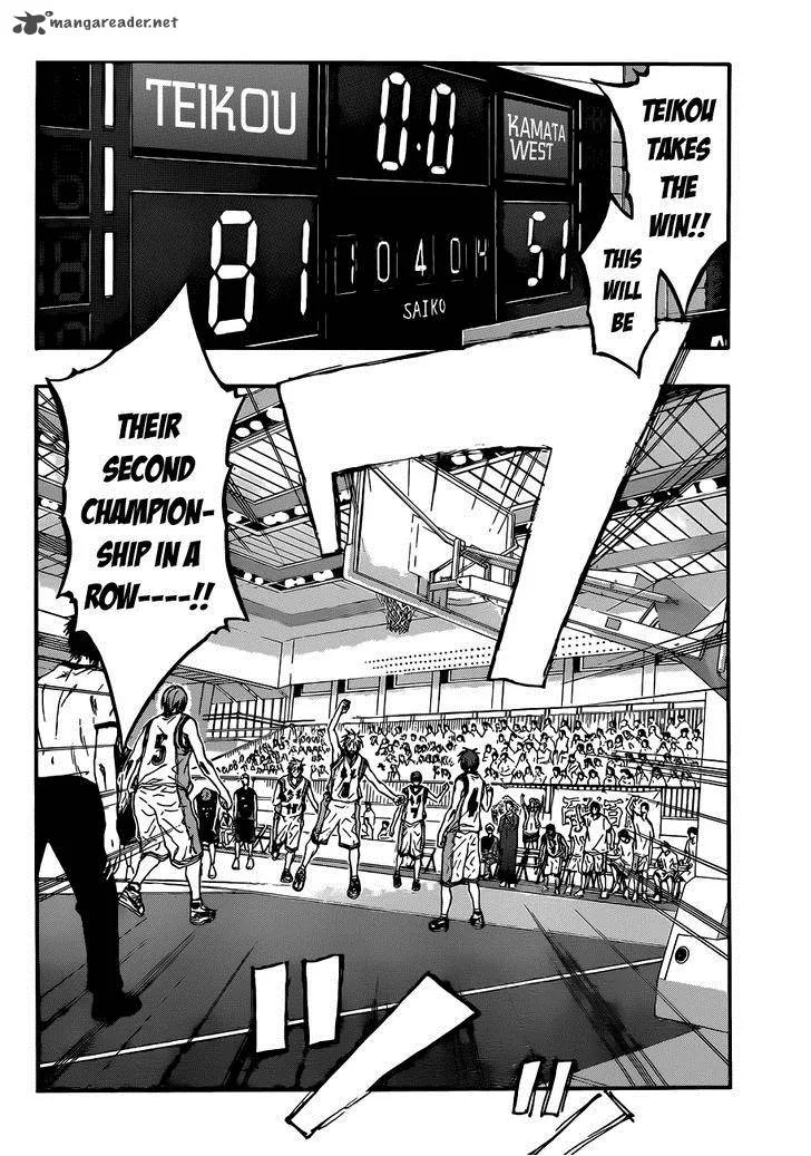 Kuroko no Basket Chapter 218 page 16