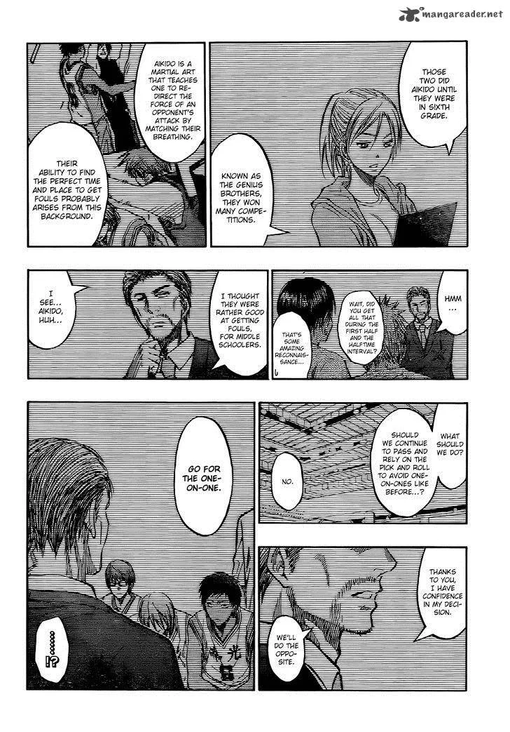 Kuroko no Basket Chapter 218 page 10
