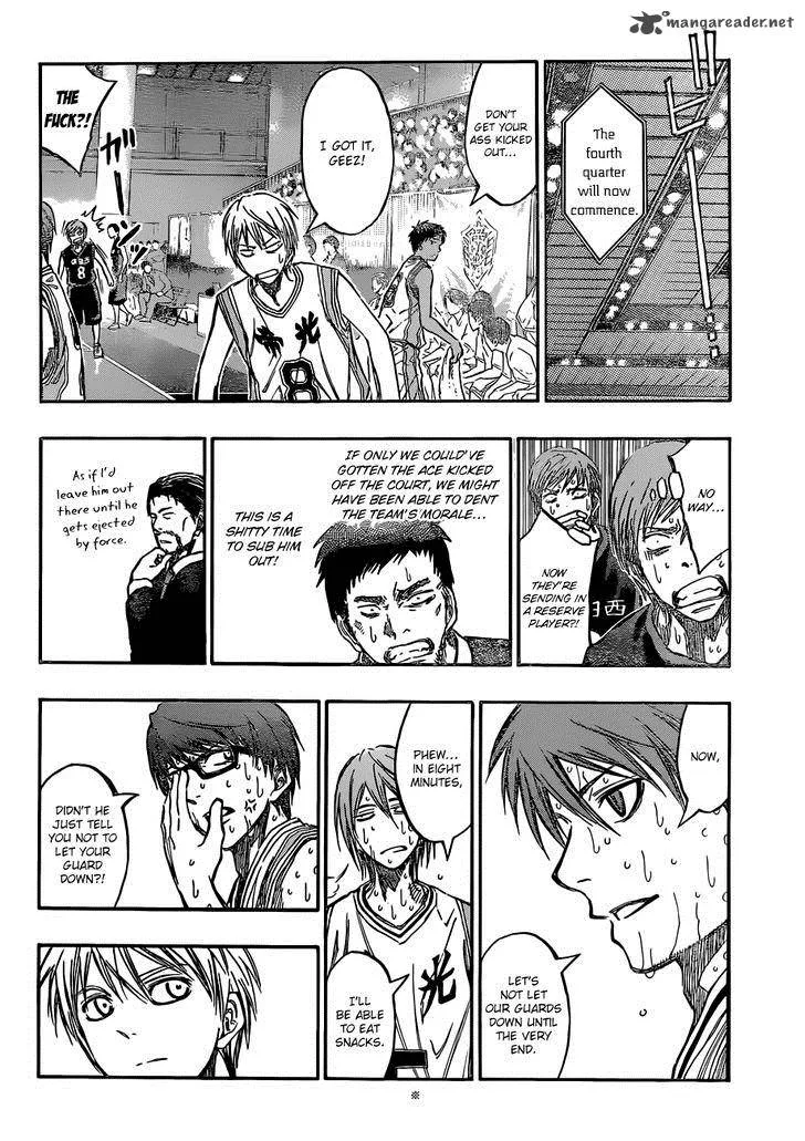Kuroko no Basket Chapter 218 page 14