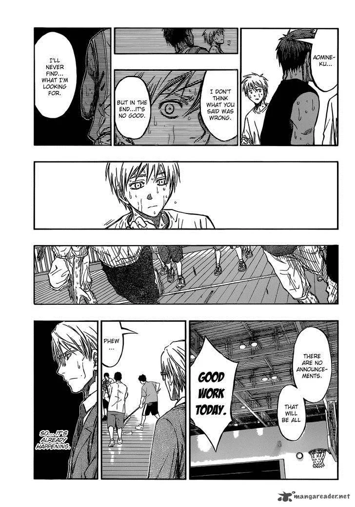Kuroko no Basket Chapter 219 page 17
