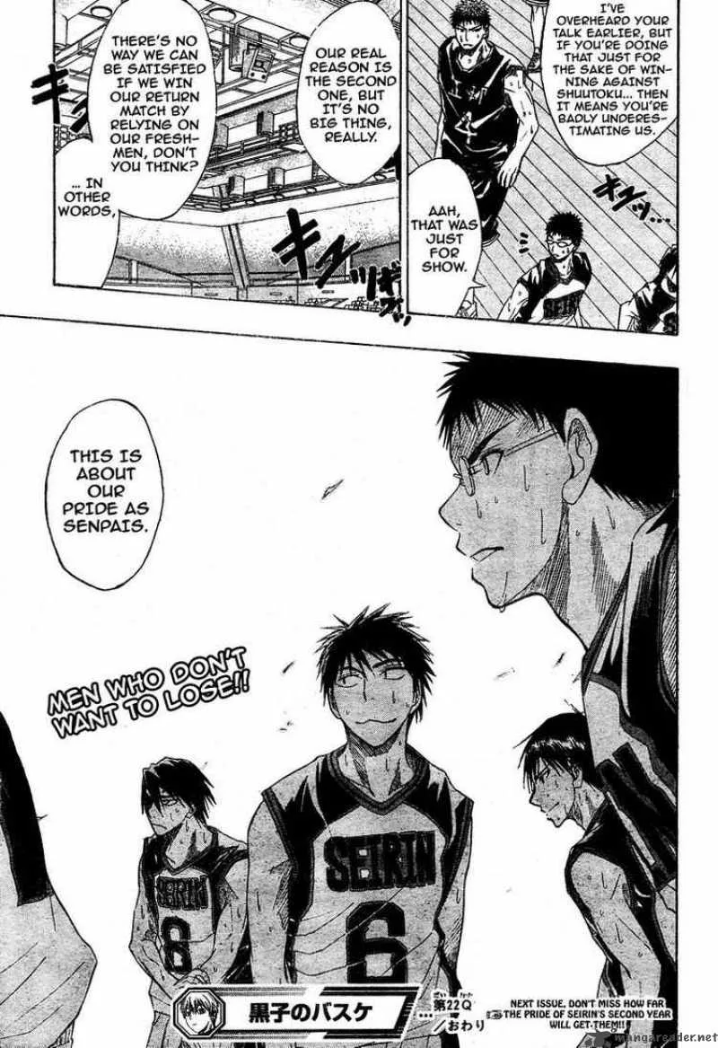 Kuroko no Basket Chapter 22 page 23