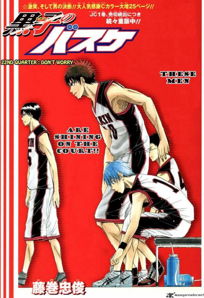 Kuroko no Basket Chapter 22 page 1