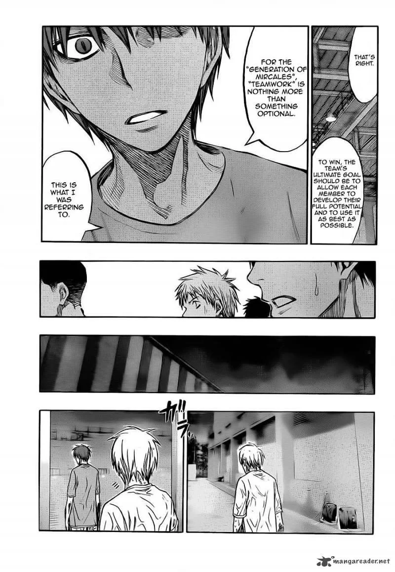 Kuroko no Basket Chapter 221 page 16