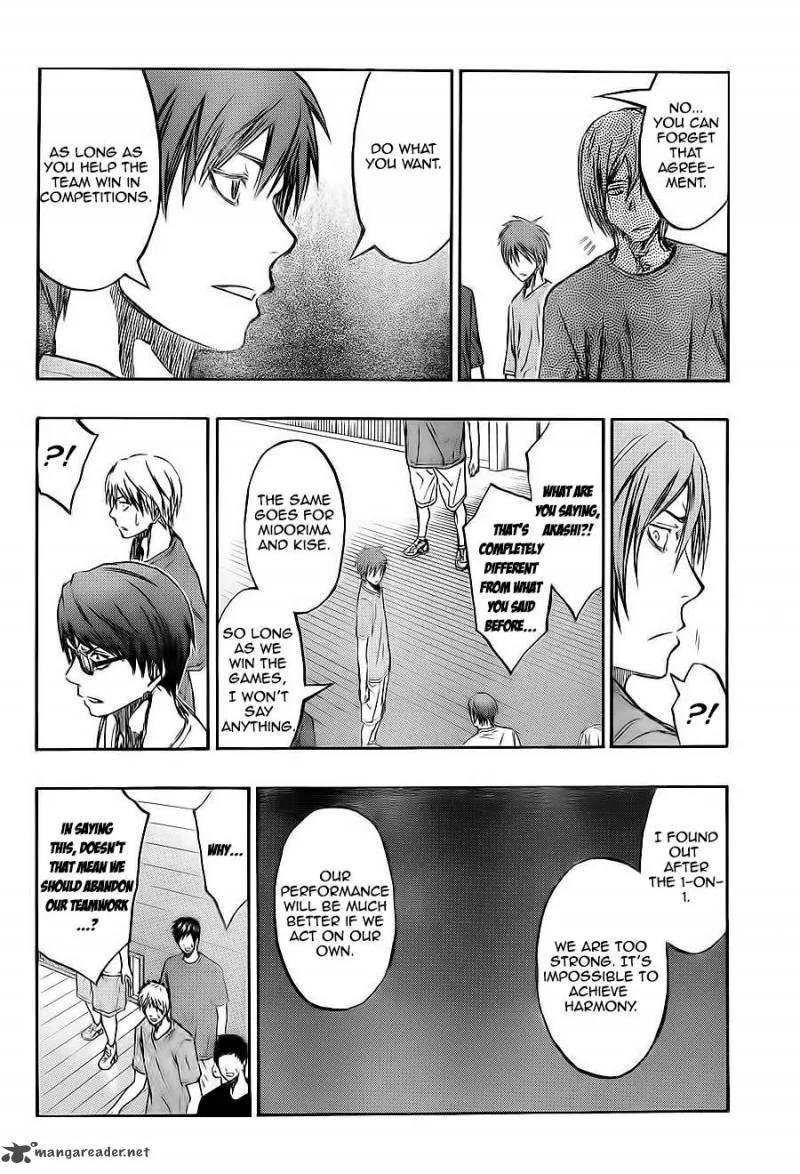 Kuroko no Basket Chapter 221 page 15