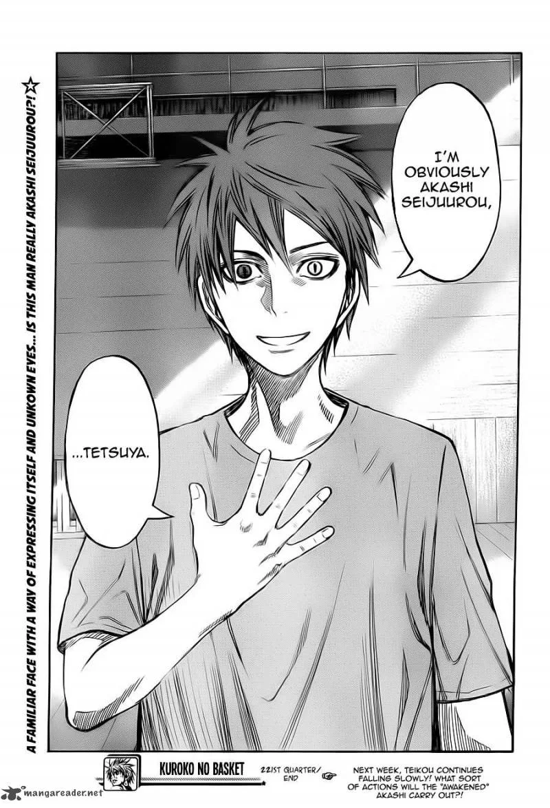 Kuroko no Basket Chapter 221 page 20