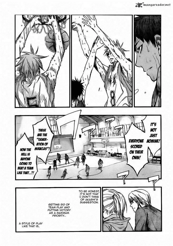Kuroko no Basket Chapter 222 page 7