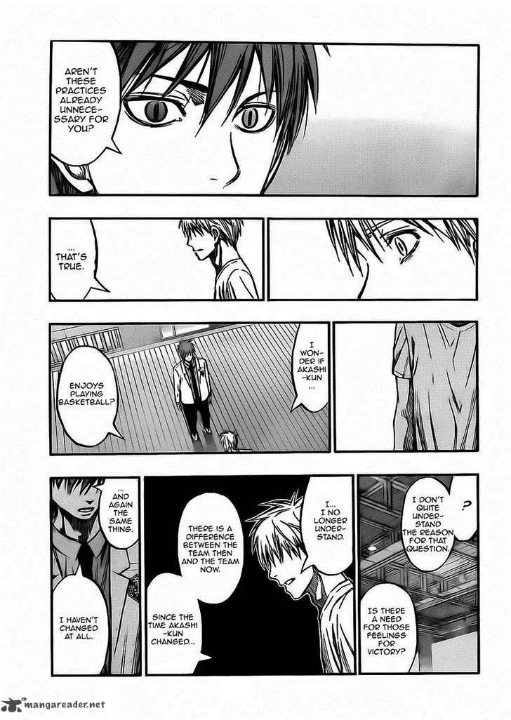 Kuroko no Basket Chapter 222 page 15