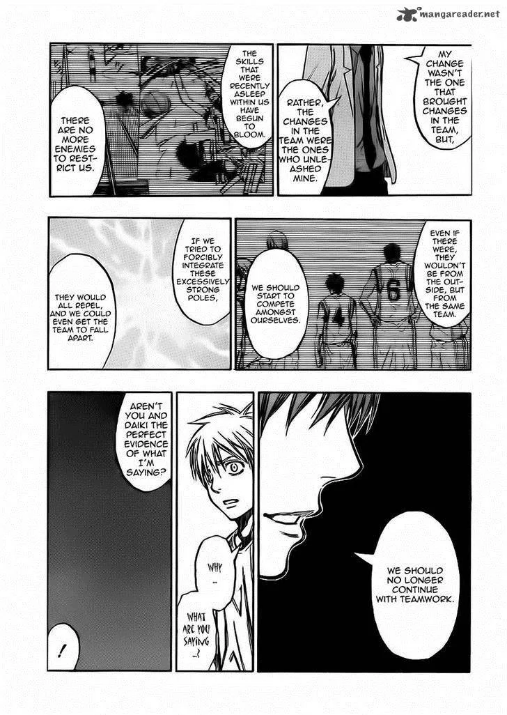 Kuroko no Basket Chapter 222 page 17