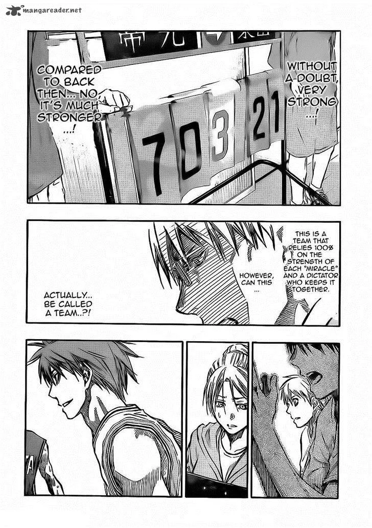 Kuroko no Basket Chapter 222 page 8