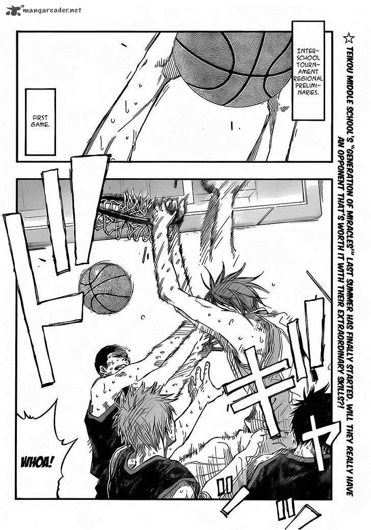 Kuroko no Basket Chapter 224 page 2