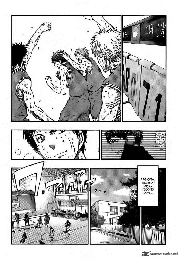 Kuroko no Basket Chapter 224 page 10