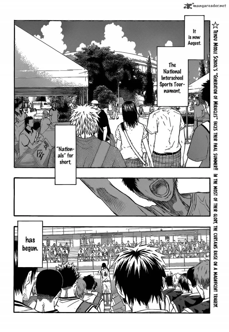 Kuroko no Basket Chapter 225 page 3