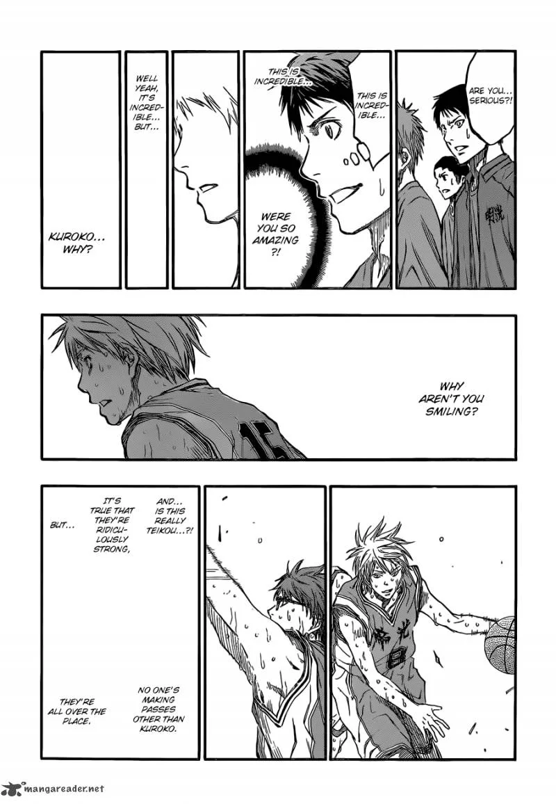 Kuroko no Basket Chapter 225 page 17