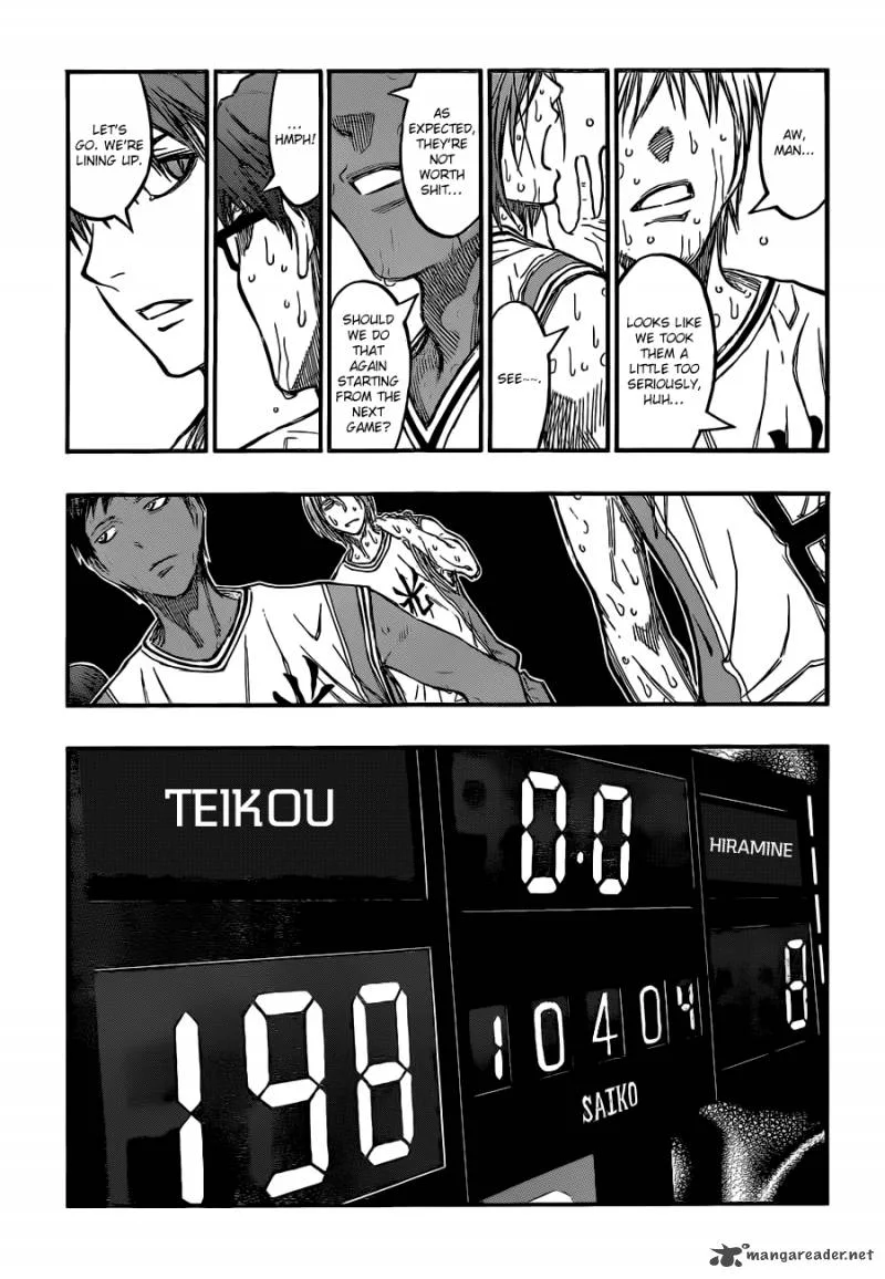 Kuroko no Basket Chapter 225 page 8