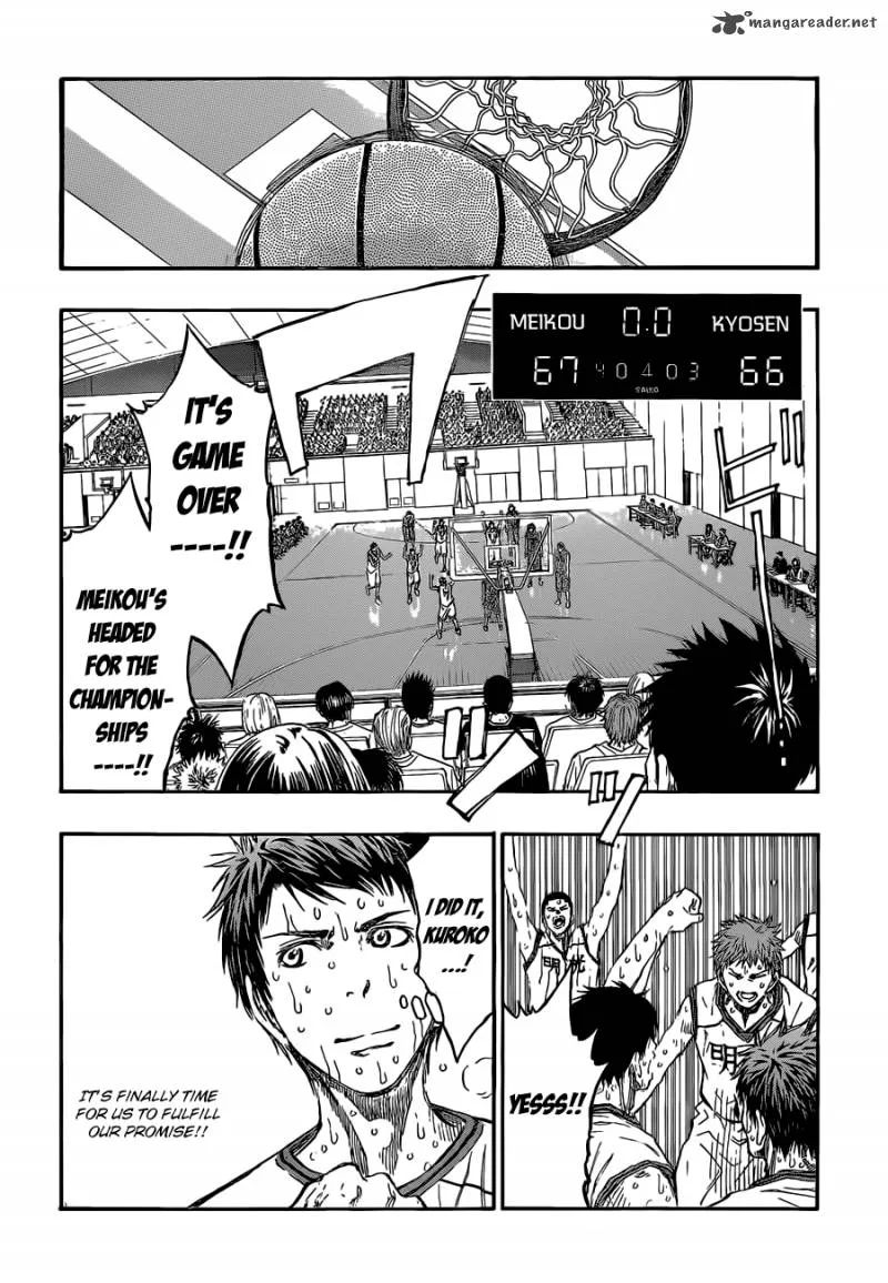 Kuroko no Basket Chapter 225 page 13