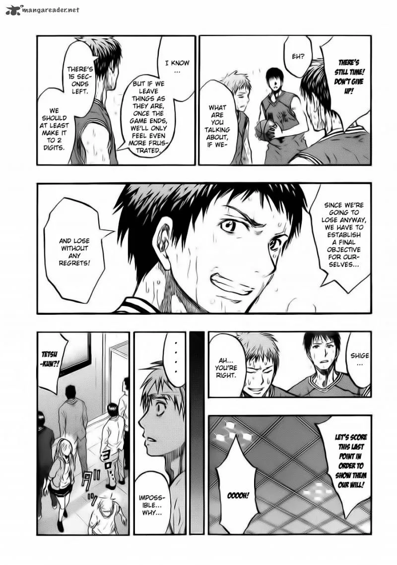 Kuroko no Basket Chapter 226 page 14