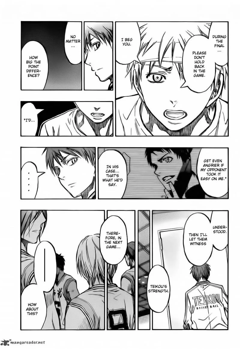 Kuroko no Basket Chapter 226 page 8