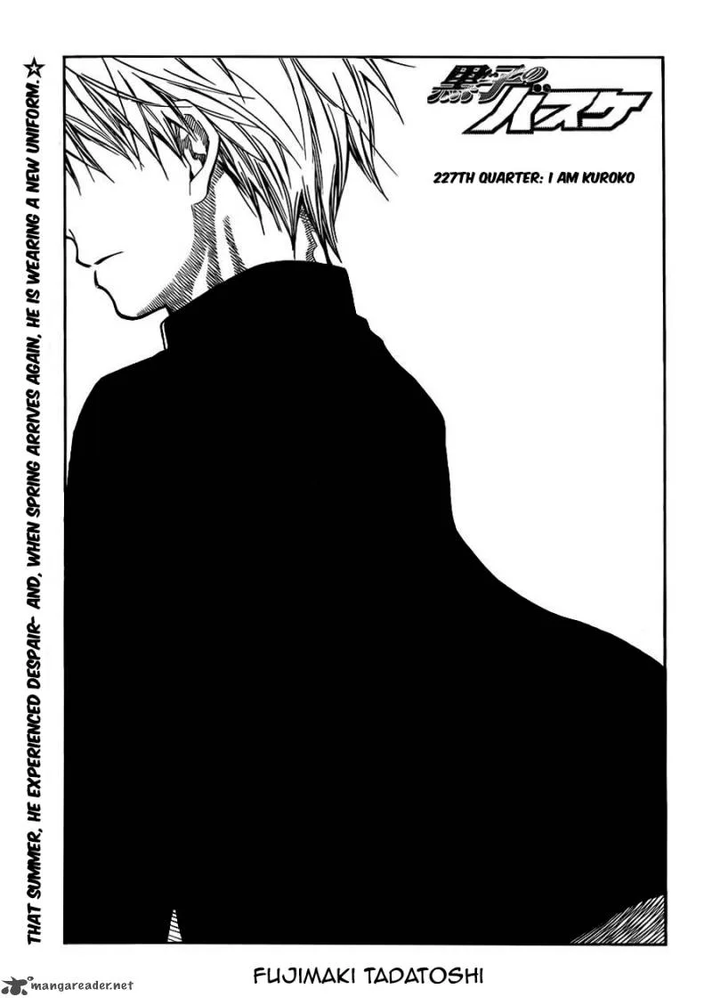 Kuroko no Basket Chapter 227 page 14
