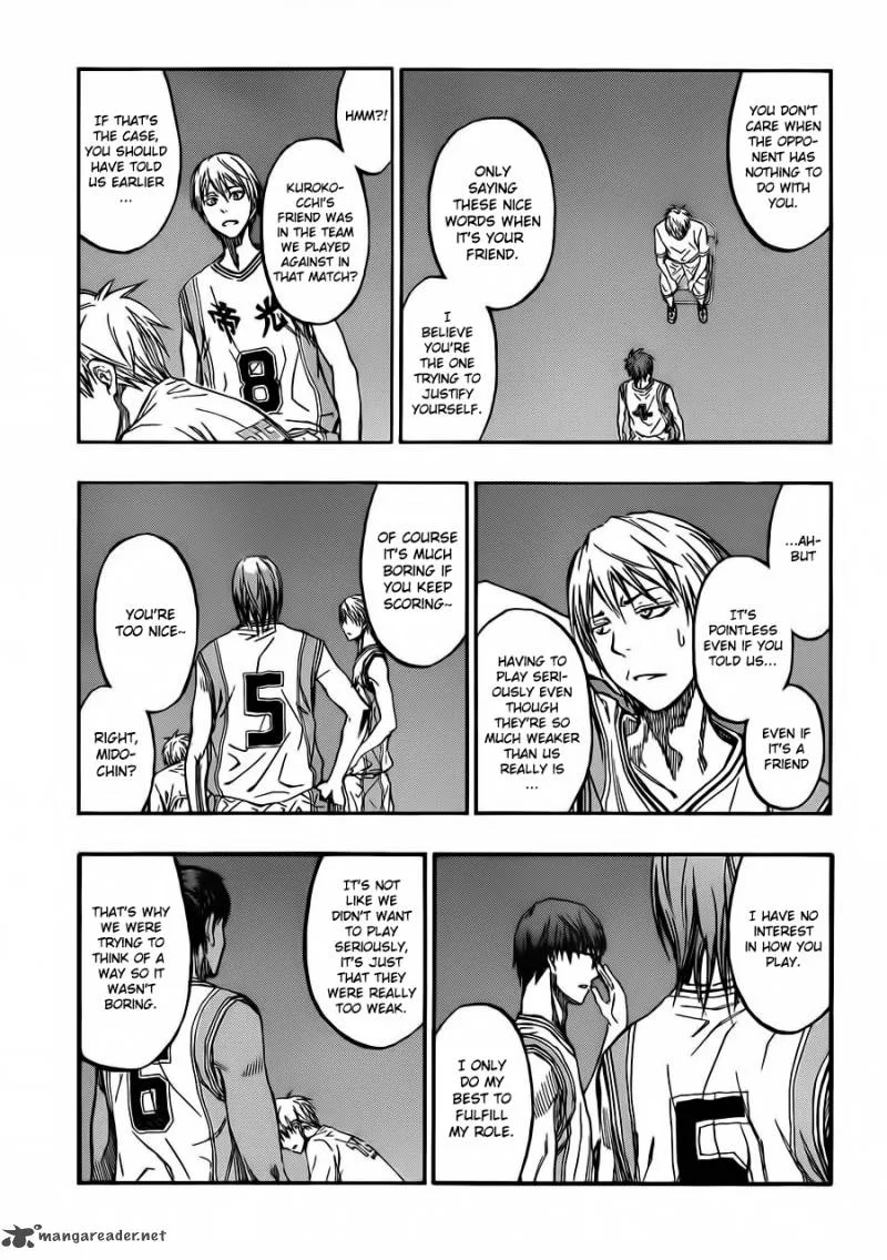Kuroko no Basket Chapter 227 page 16