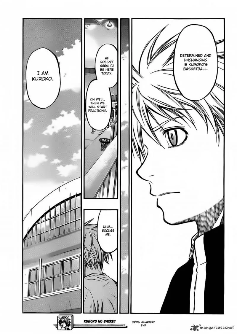 Kuroko no Basket Chapter 227 page 13