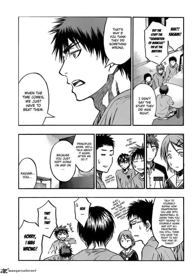 Kuroko no Basket Chapter 228 page 7