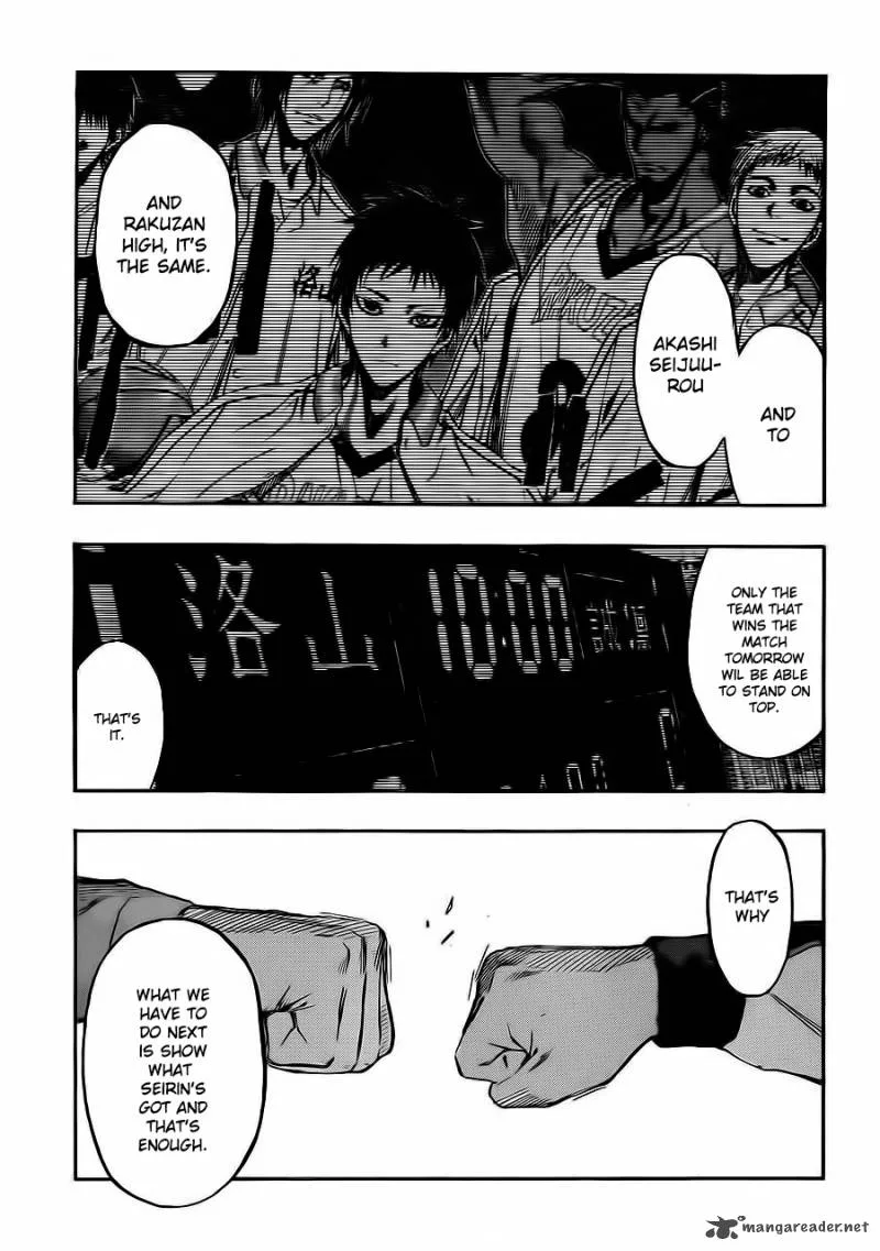 Kuroko no Basket Chapter 228 page 19