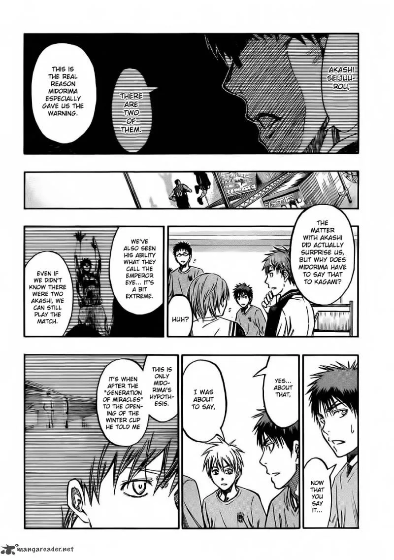 Kuroko no Basket Chapter 228 page 12