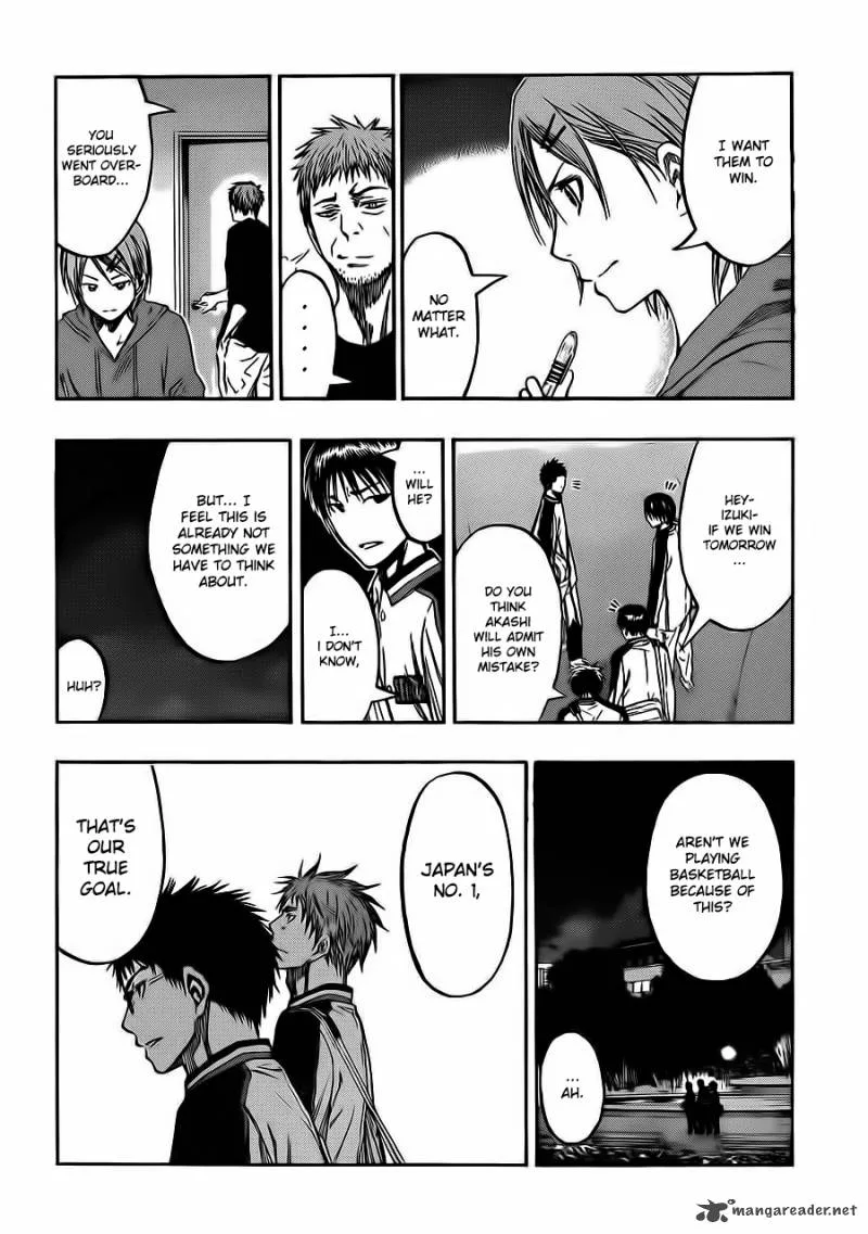 Kuroko no Basket Chapter 228 page 18