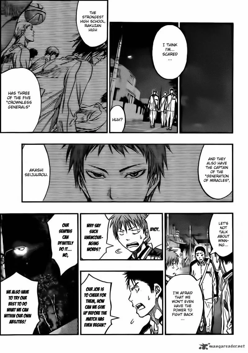 Kuroko no Basket Chapter 228 page 15