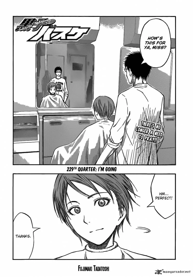 Kuroko no Basket Chapter 229 page 4