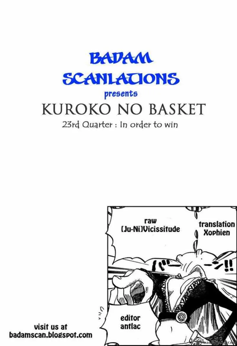 Kuroko no Basket Chapter 23 page 20