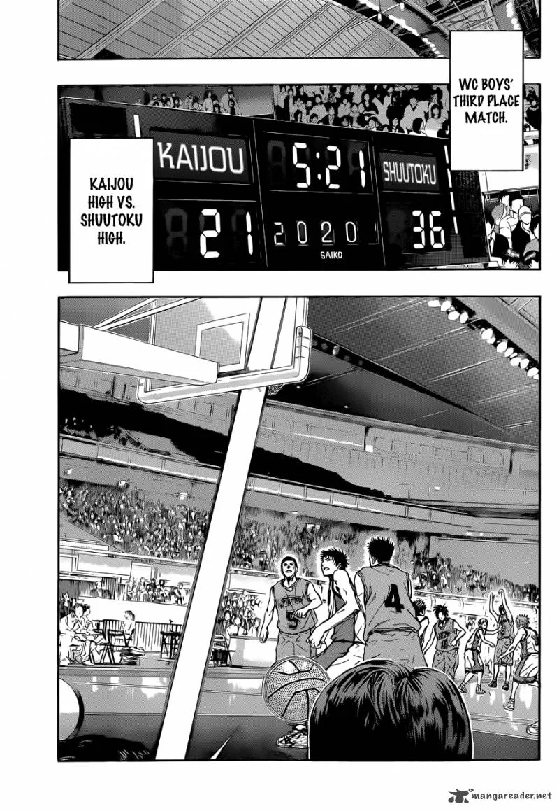 Kuroko no Basket Chapter 230 page 11