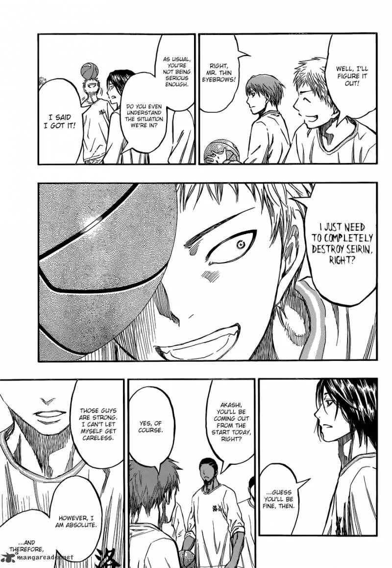 Kuroko no Basket Chapter 230 page 21