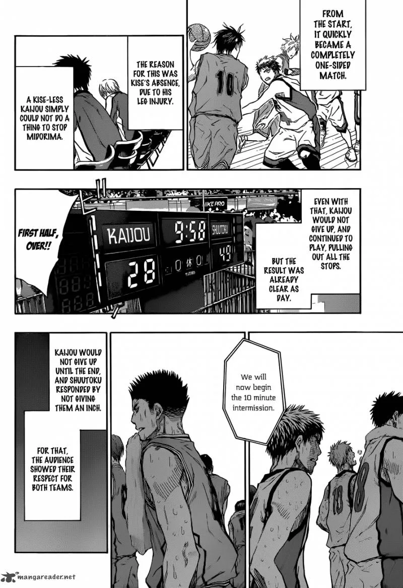 Kuroko no Basket Chapter 230 page 12