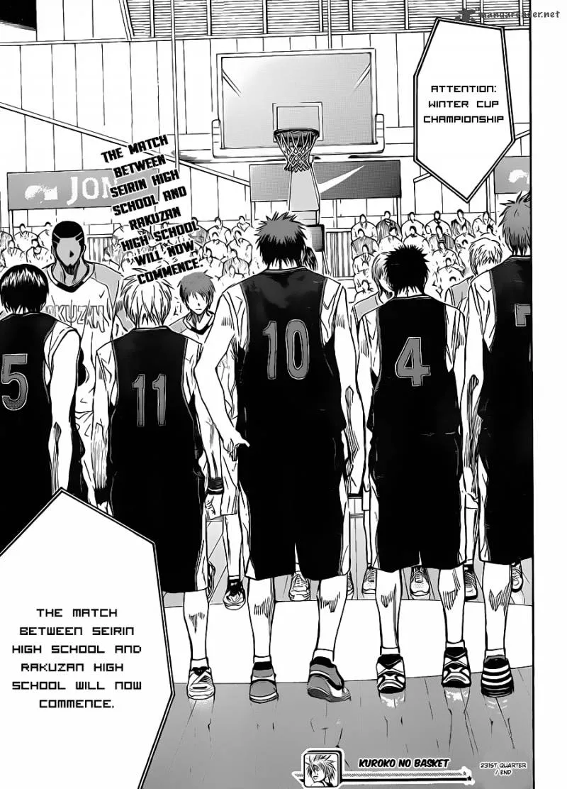Kuroko no Basket Chapter 231 page 20