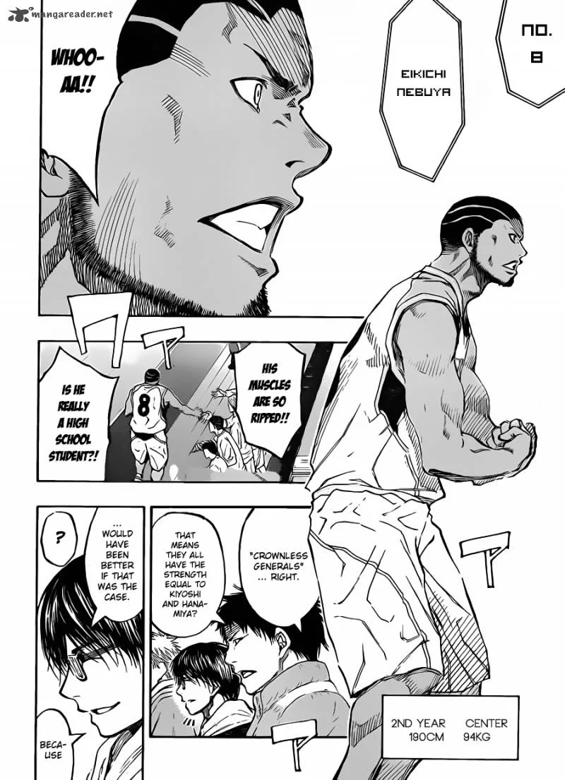 Kuroko no Basket Chapter 231 page 15