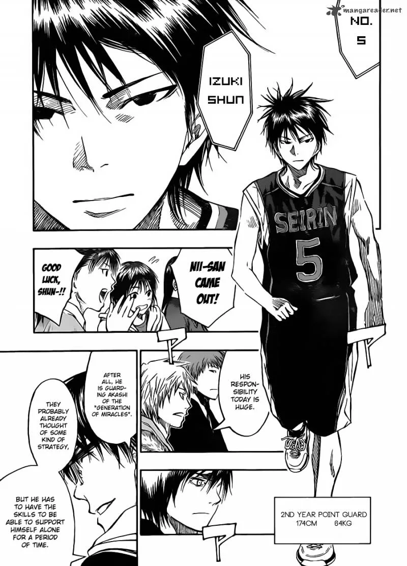 Kuroko no Basket Chapter 231 page 12